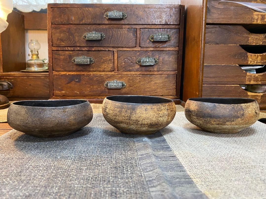 未使用　石原祥充　小鉢3個セット