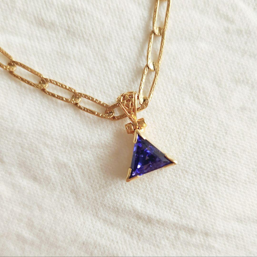 【最終価格 1/31まで】ケイトキング ザオゴンゲン(タンザナイト)ペンダント