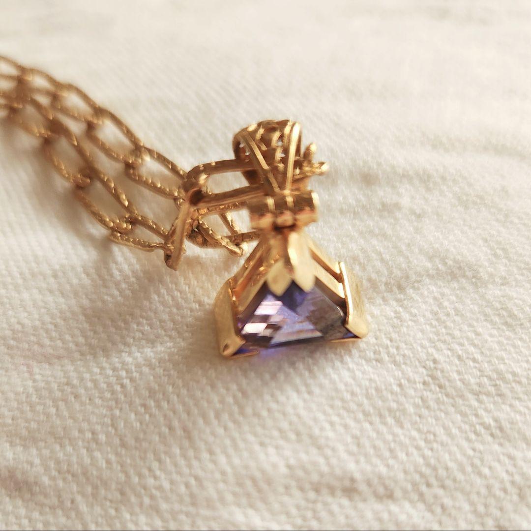 【最終価格 1/31まで】ケイトキング ザオゴンゲン(タンザナイト)ペンダント