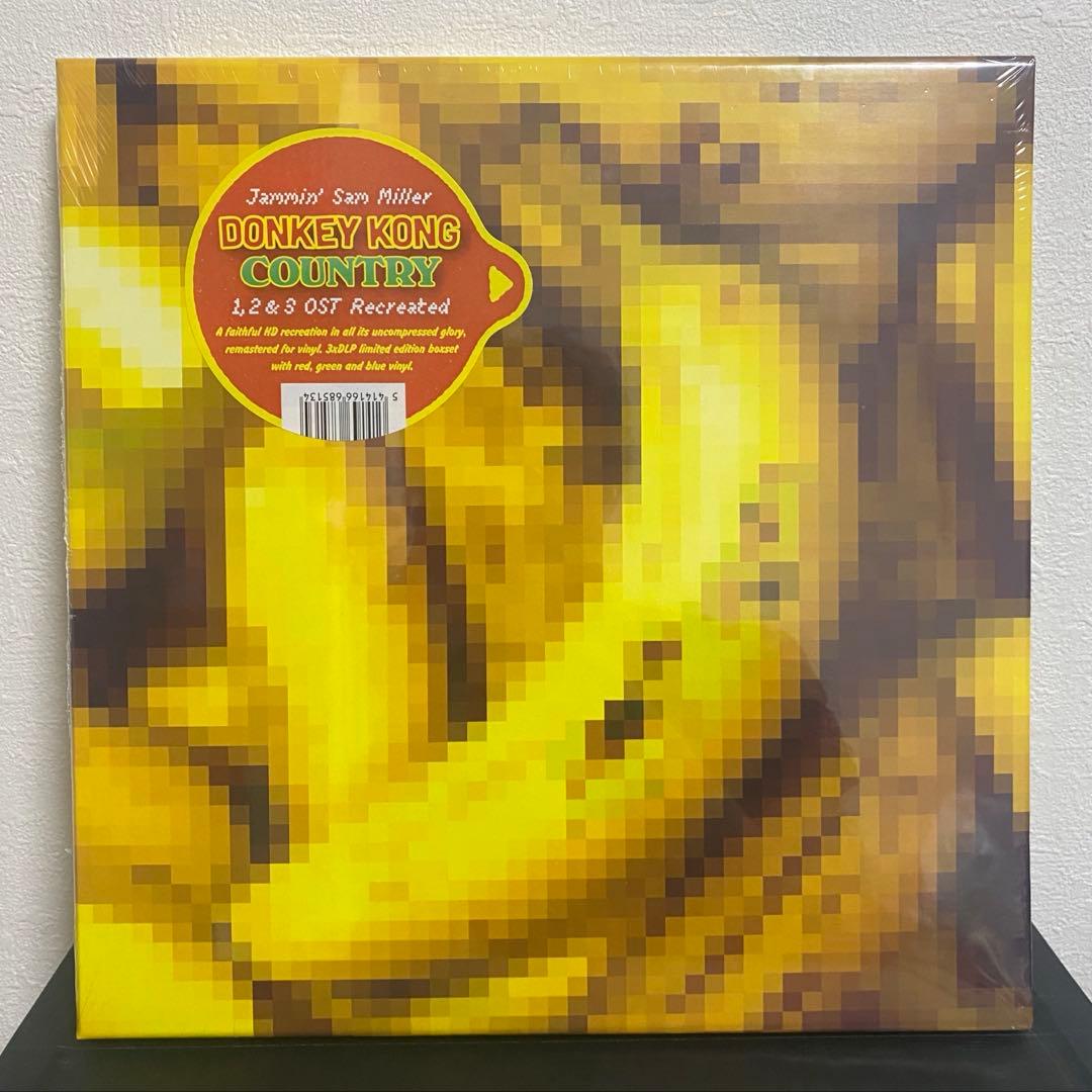 【新品】3組セットBOX DONKEY KONG COUNTRY 6LP