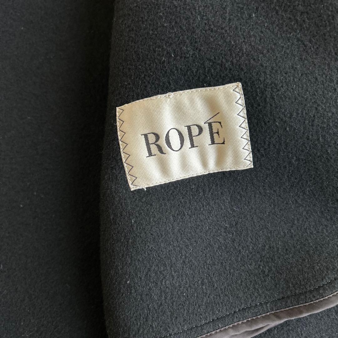 ROPÉ リバーメルトンセーラーカラー ショートコート