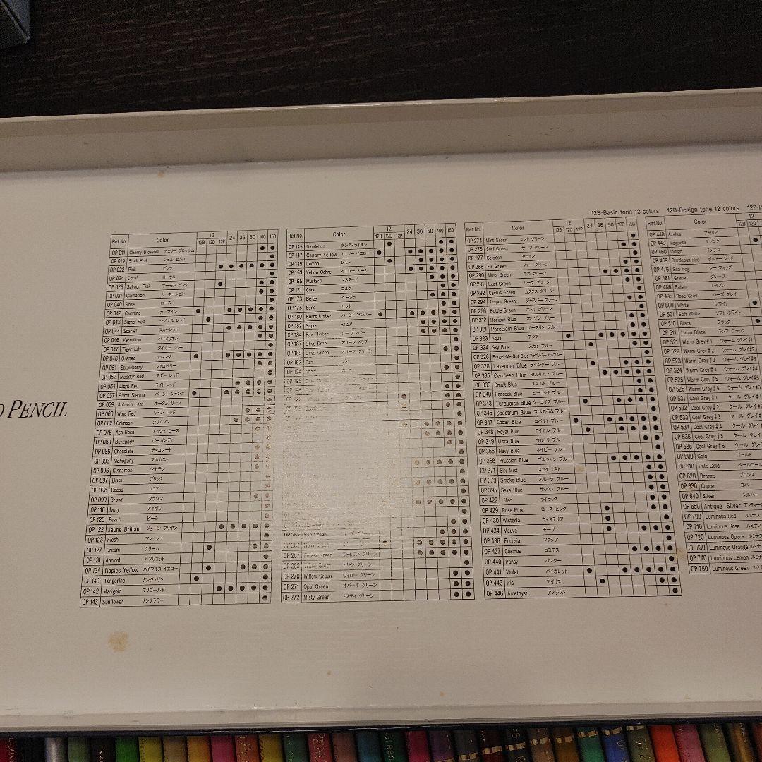 ホルベイン アーティスト色鉛筆 100色 OP940　3/26削除予定