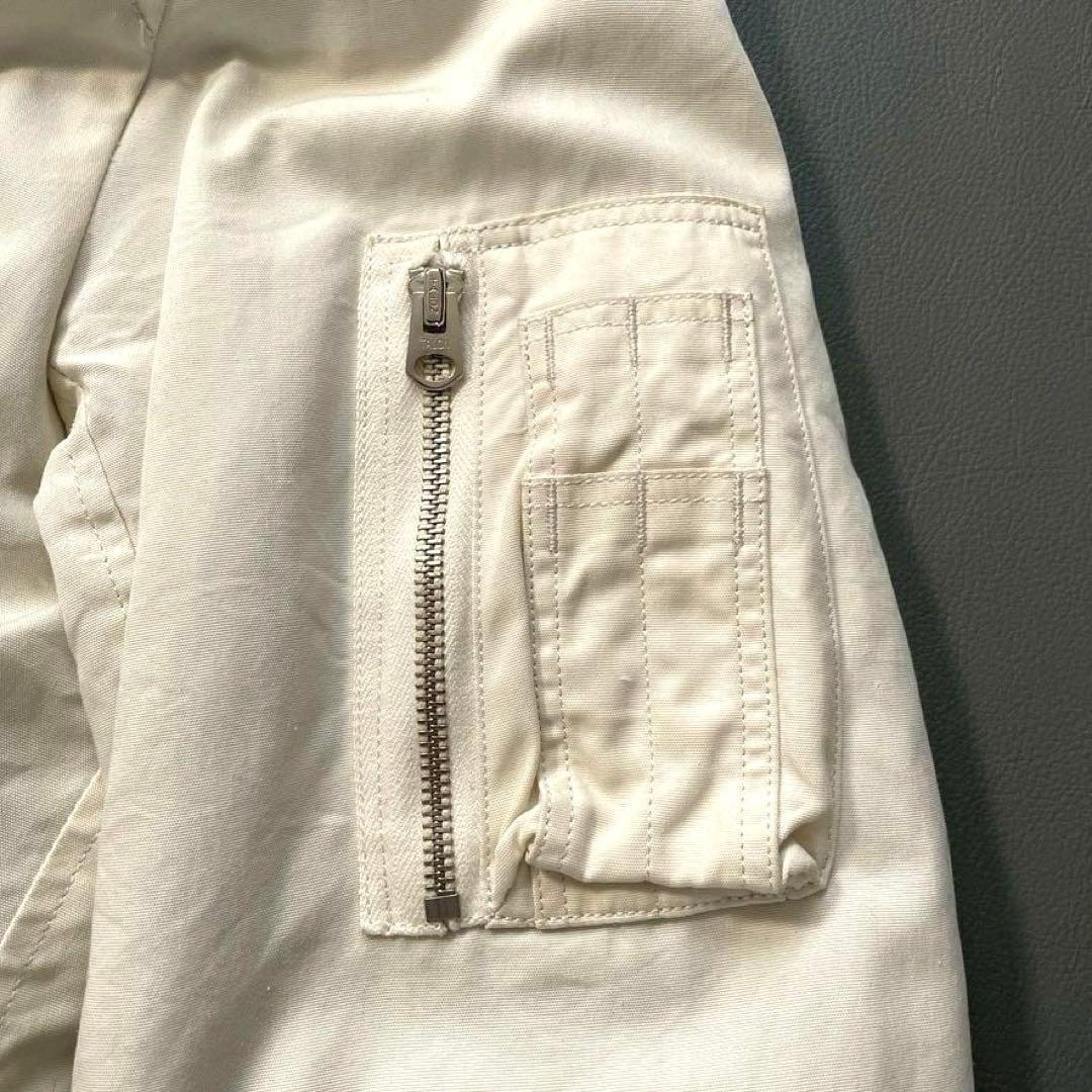 【希少】ワコマリア “FUNK” MA-1 ブルゾン 日本製 Mサイズ 白