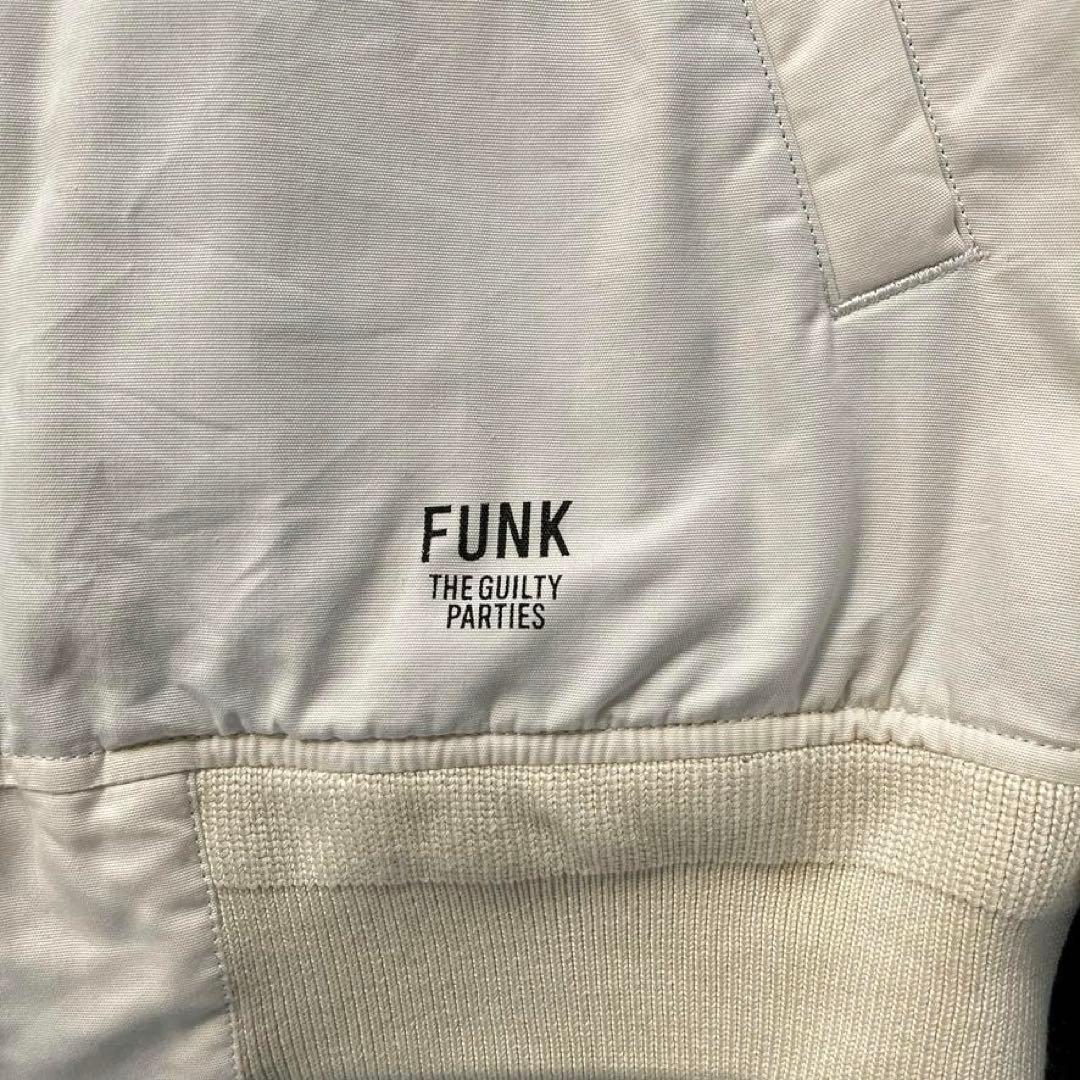 【希少】ワコマリア “FUNK” MA-1 ブルゾン 日本製 Mサイズ 白