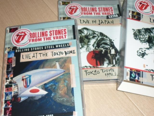 【限定3DVD】ROLLING STONES/東京ドーム1990.2.24&26