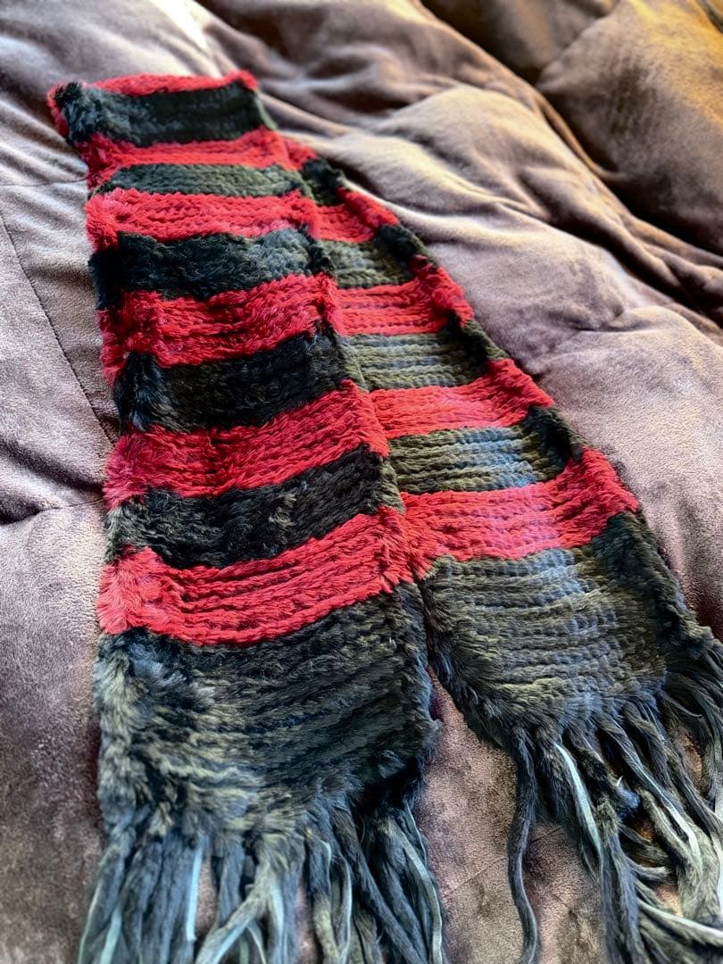 未使用／Kyoji Maruyama キョウジマルヤマ／ファーマフラー