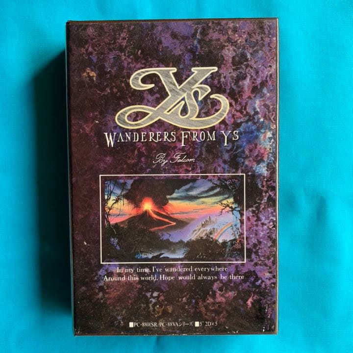 イースⅢ PC88 付属品あり