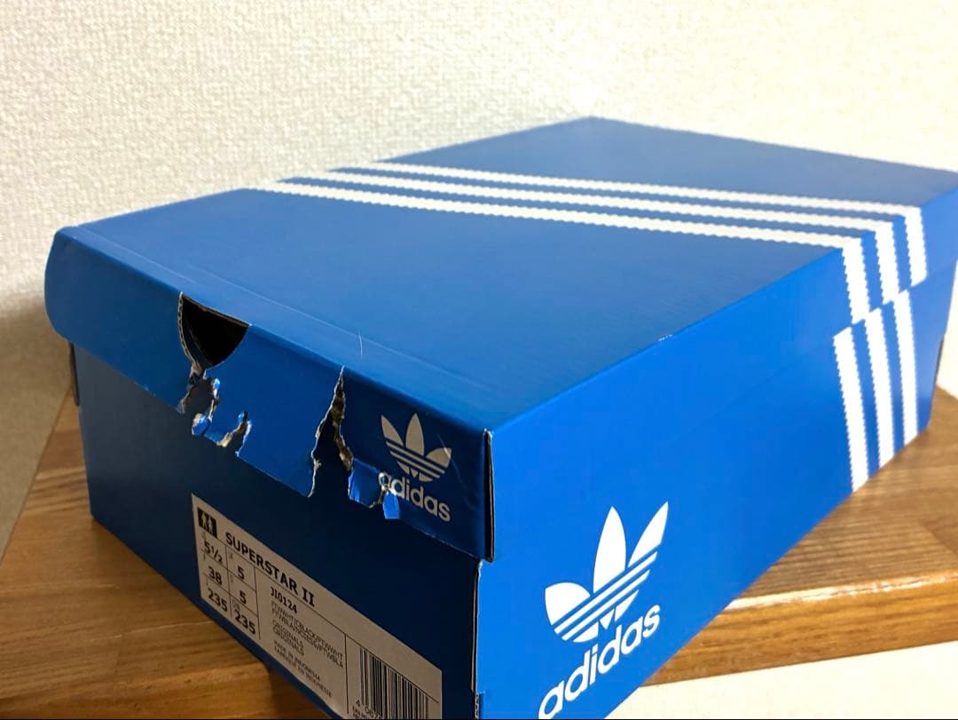 新品　アディダス　スーパースターⅡ JI0124 23.5cm 箱付き