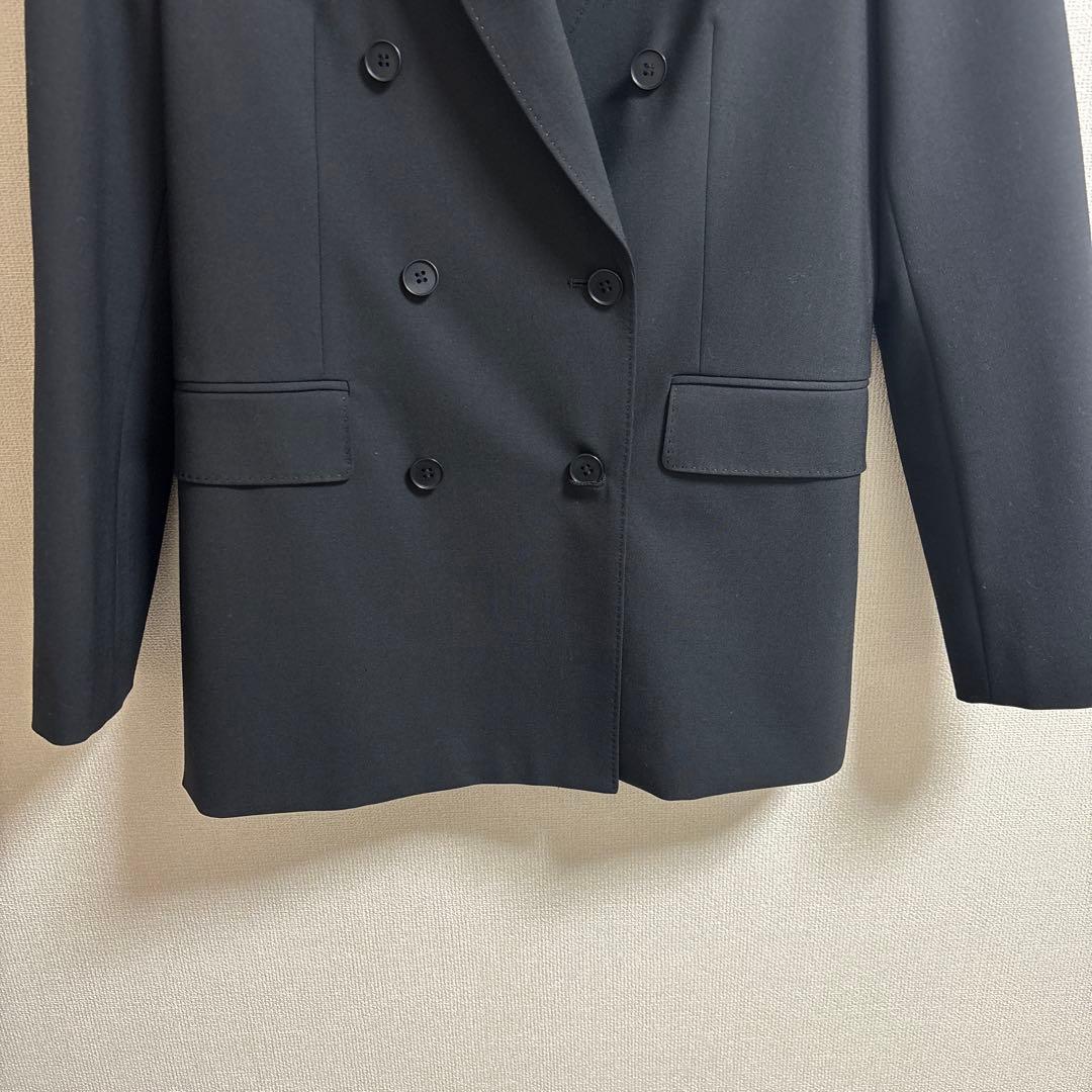 セオリーリュクス　美品　ジャケット　ボタン　ブラック　黒　38号　テーラード