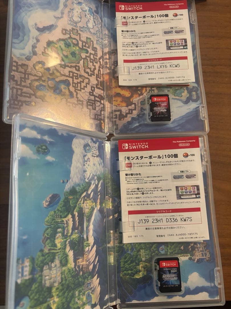 ポケモンBDSP ダブルパック　特典付き