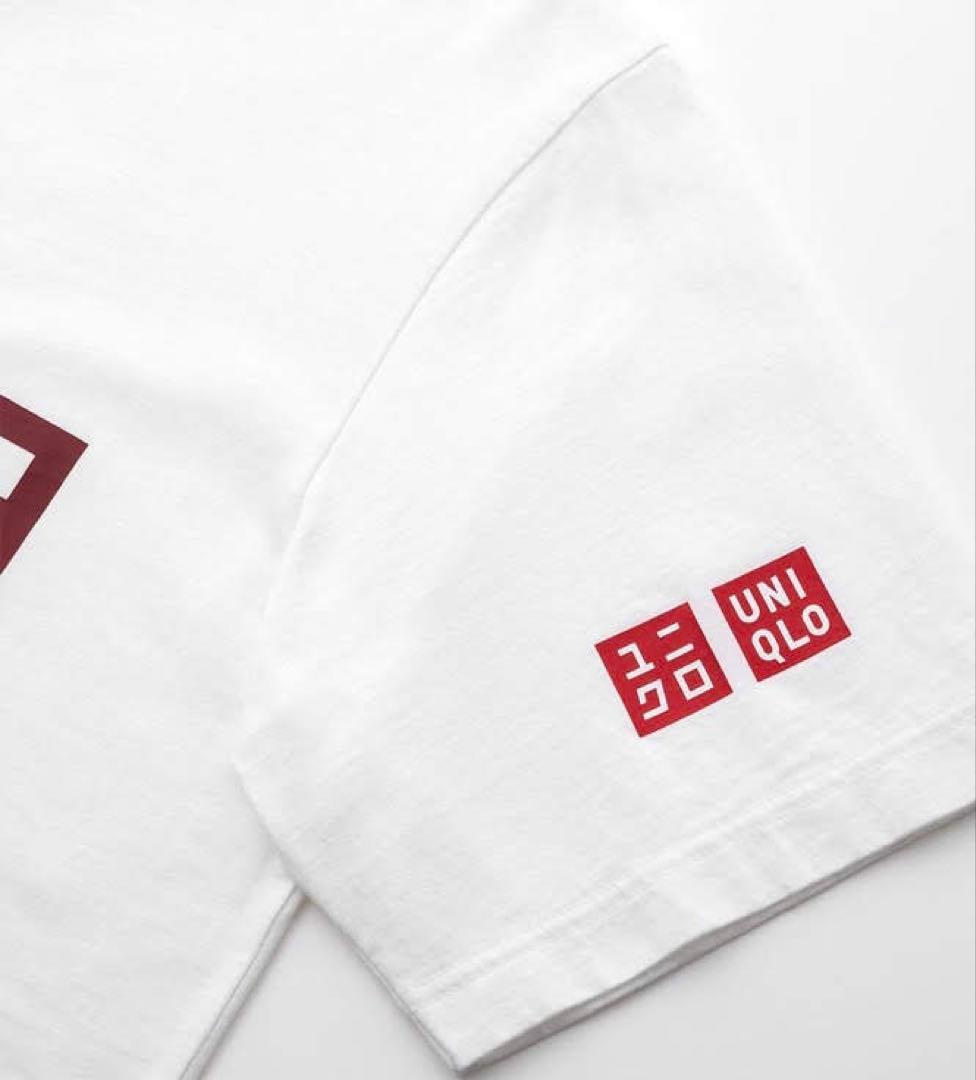 UNIQLO REGOR Tシャツ 赤 白 2色各1枚のセット Mサイズ 新品