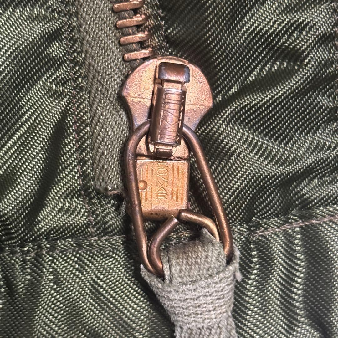 60s USNAVY A-1 デッキジャケット M 38-40 ミリタリーカーキ