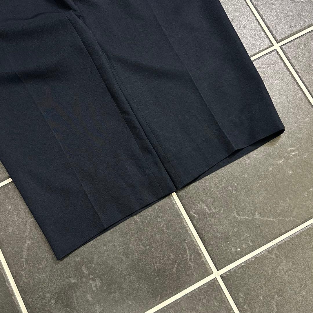 90s Levi’s 【アクションスラックス　ネイビー　無地　ワイドスラックス】