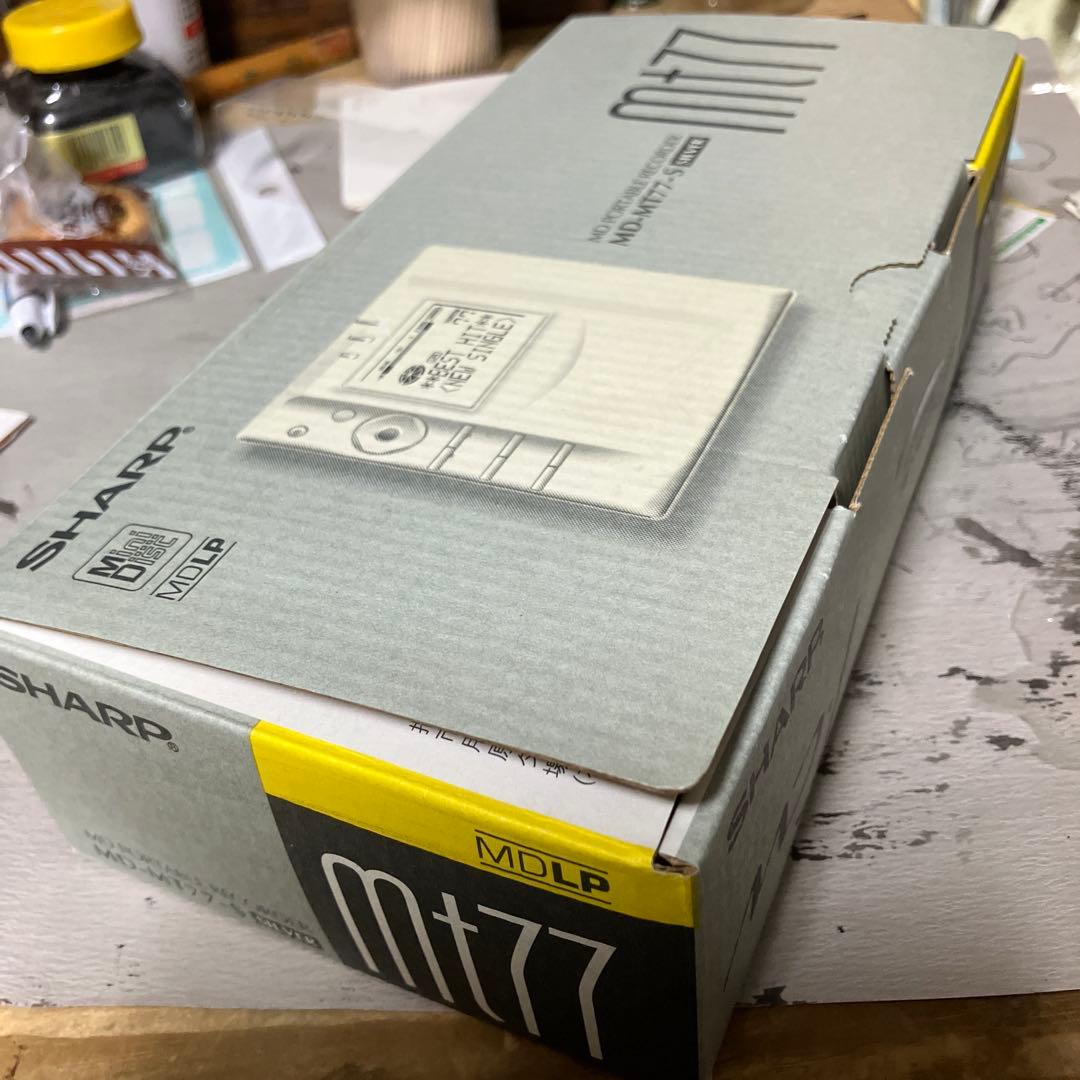 ジャンク　シャープ　MDプレイヤー　mt77