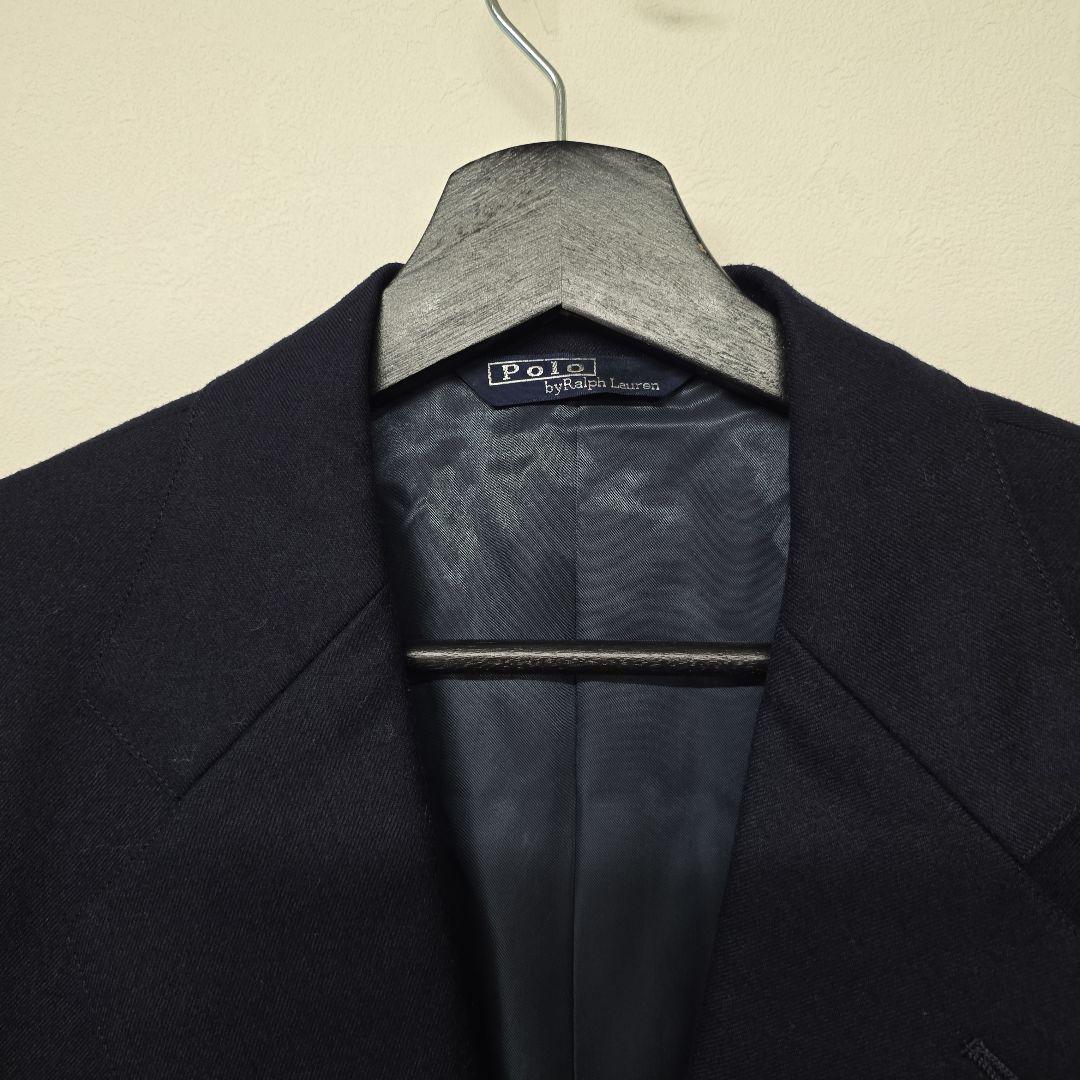90s POLO BY RALPH LAUREN 紺ブレ金ボタン　国内正規取扱品