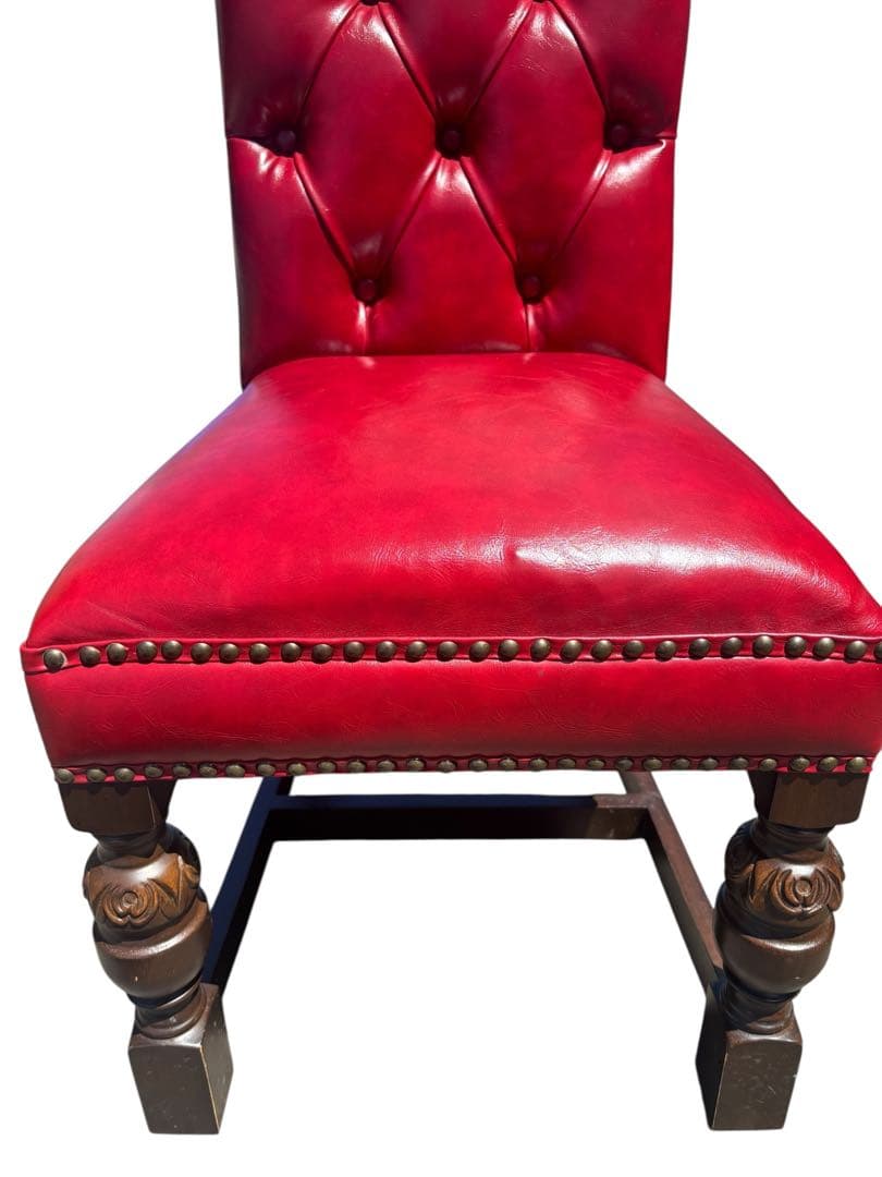 VINCENT ヴィンセント ハイバック ダイニングチェア レッド