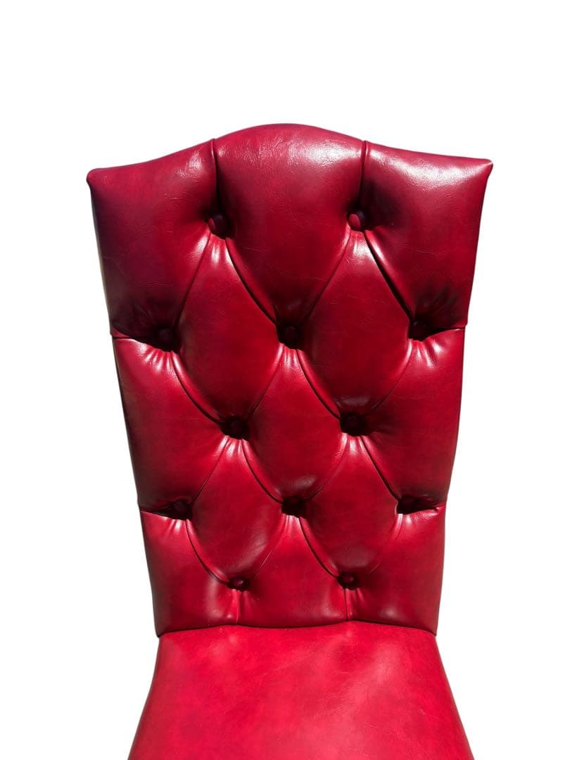 VINCENT ヴィンセント ハイバック ダイニングチェア レッド