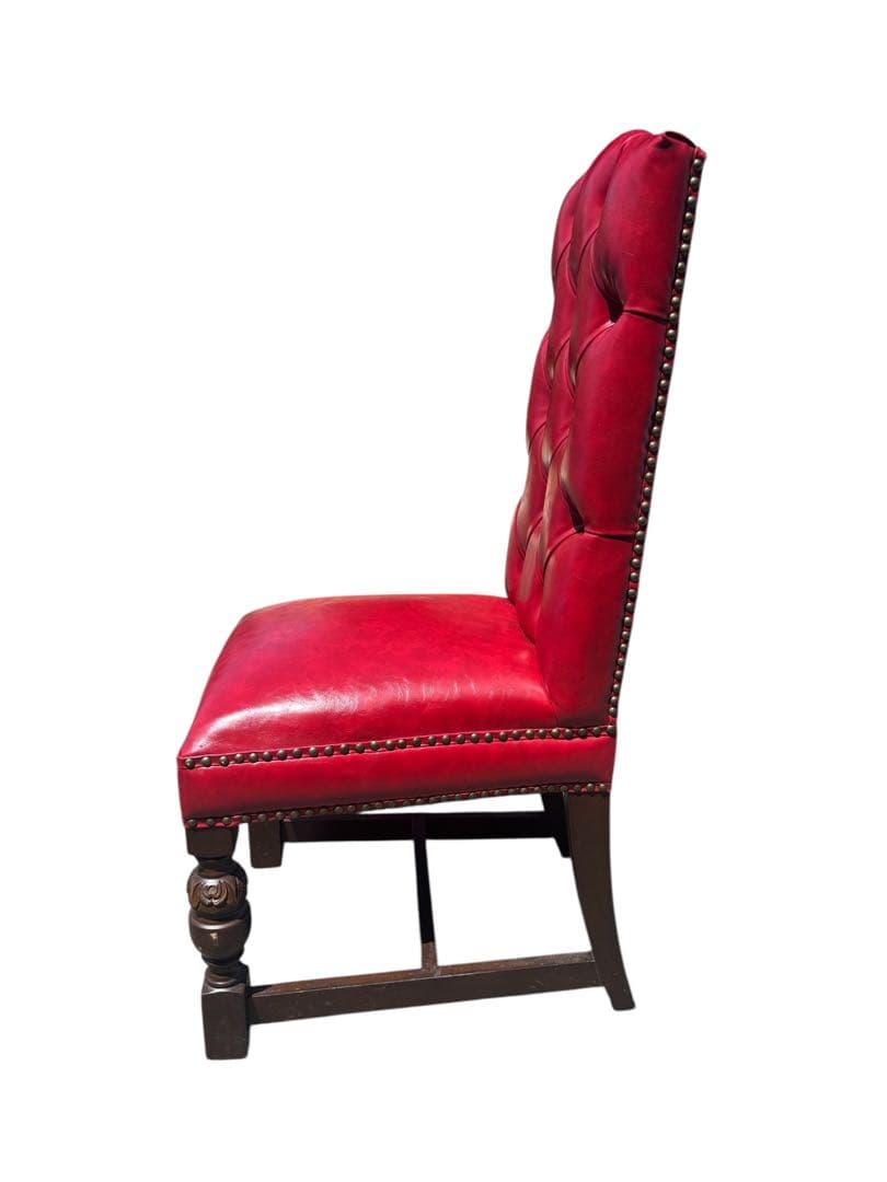 VINCENT ヴィンセント ハイバック ダイニングチェア レッド