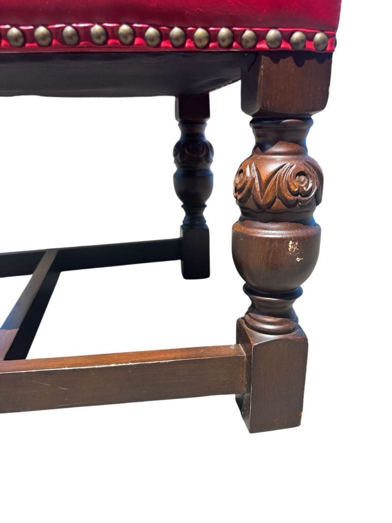 VINCENT ヴィンセント ハイバック ダイニングチェア レッド