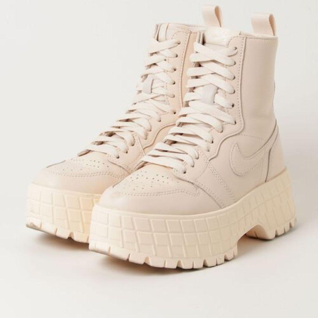 M*a様 24cm ナイキ ウィメンズ エアジョーダン1 ブルックリン 厚底 ブ