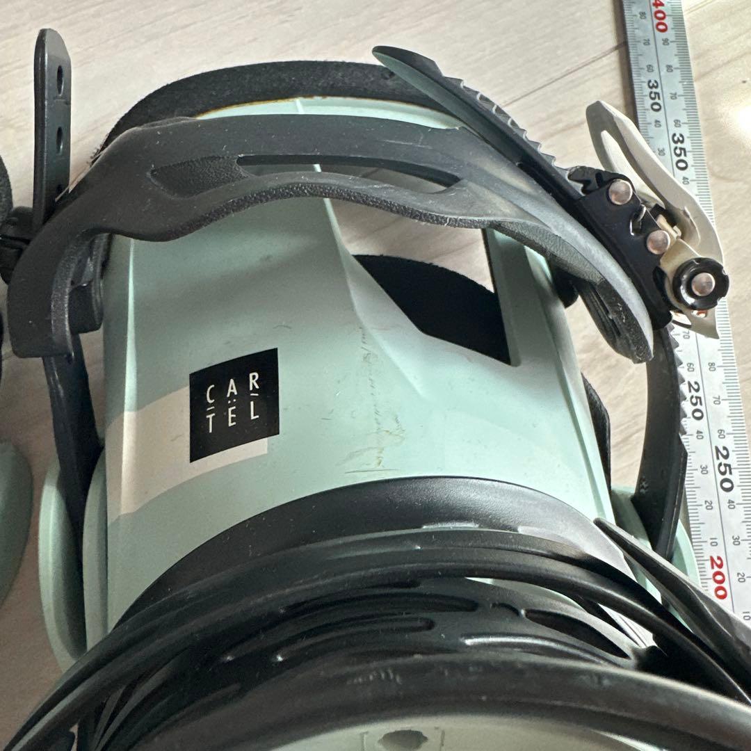 BURTON CARTEL ビンディング men's M/Lミントグリーン