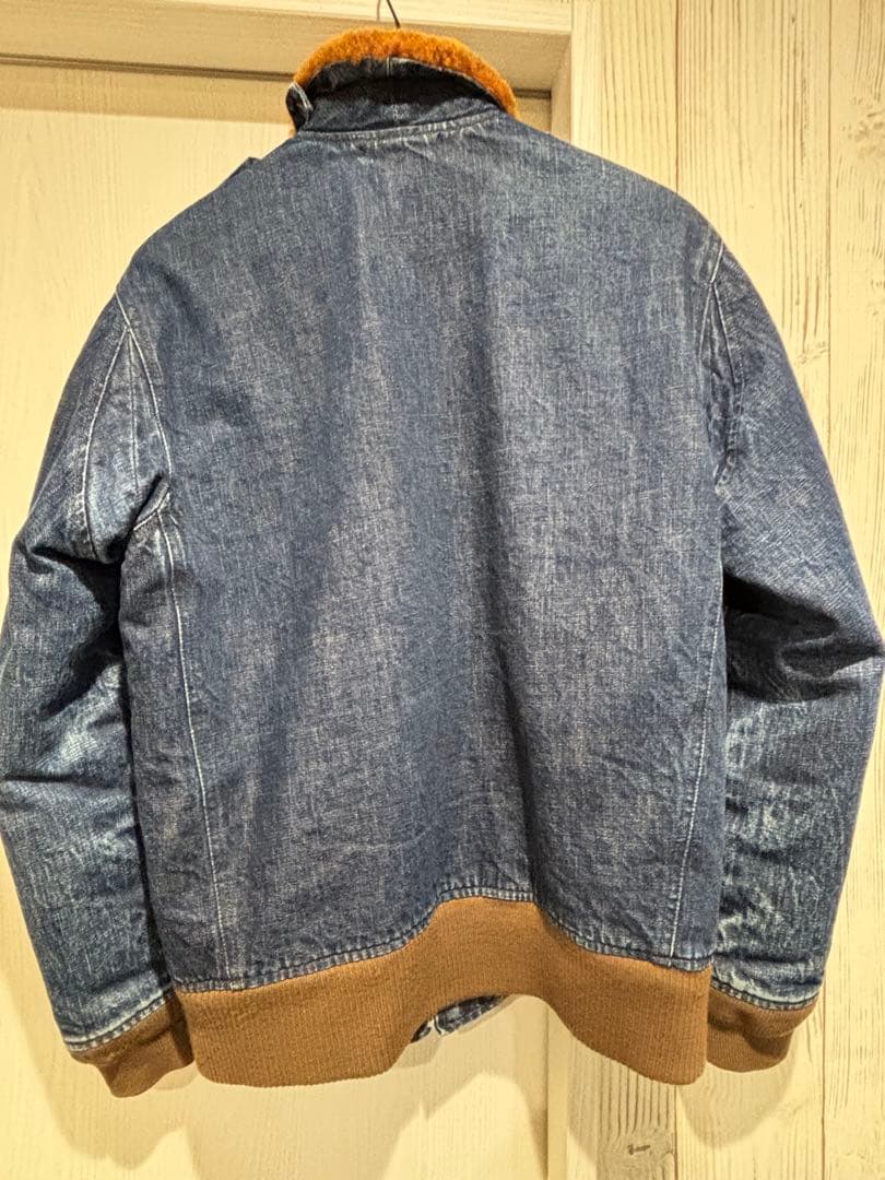 フルカウント FULLCOUNT B-10 デニムフライトジャケット