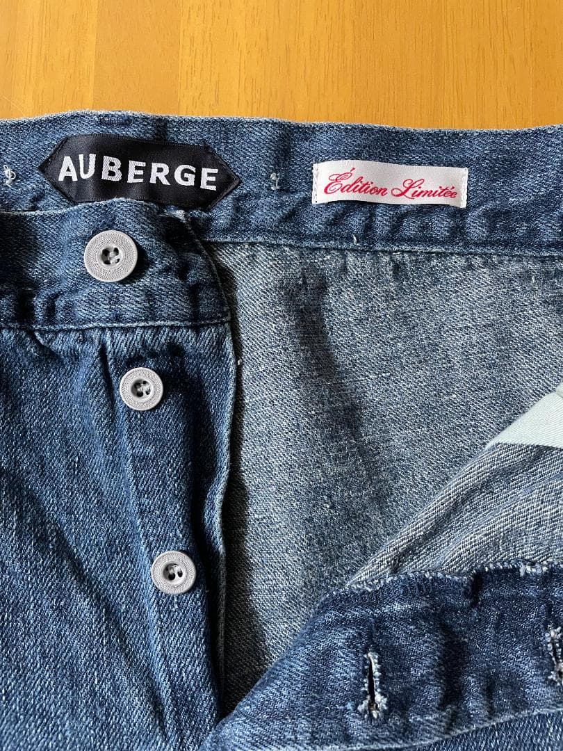 【新品未使用】AUBERGE ROLF サイズ40 ブラックヘンプ 26SS限定