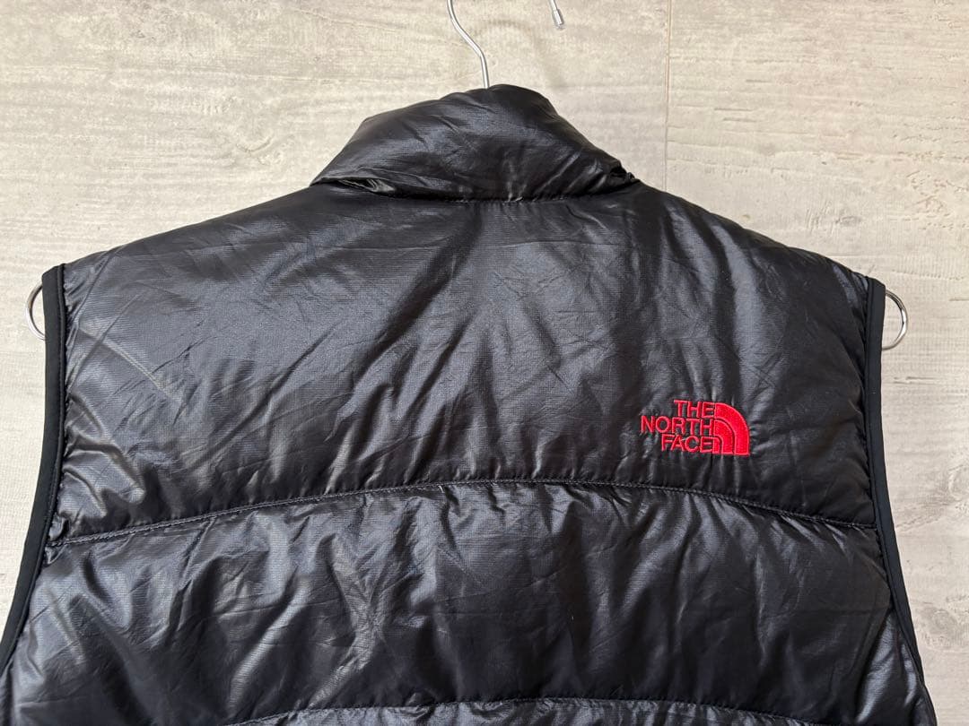 ノースフェイス サミットシリーズ ダウン ベスト Sサイズ 黒 ユニセック 軽量
