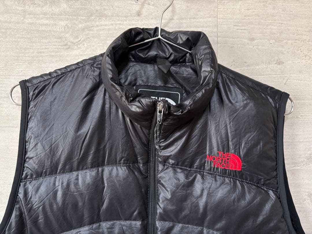 ノースフェイス サミットシリーズ ダウン ベスト Sサイズ 黒 ユニセック 軽量
