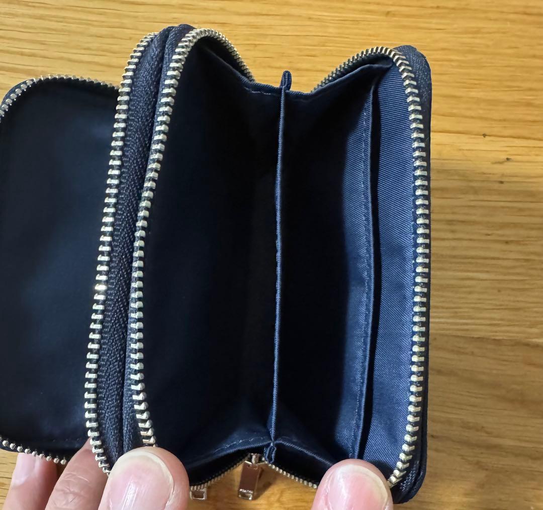 美品 ポーター PORTER キーケース ケース リフト ネイビー