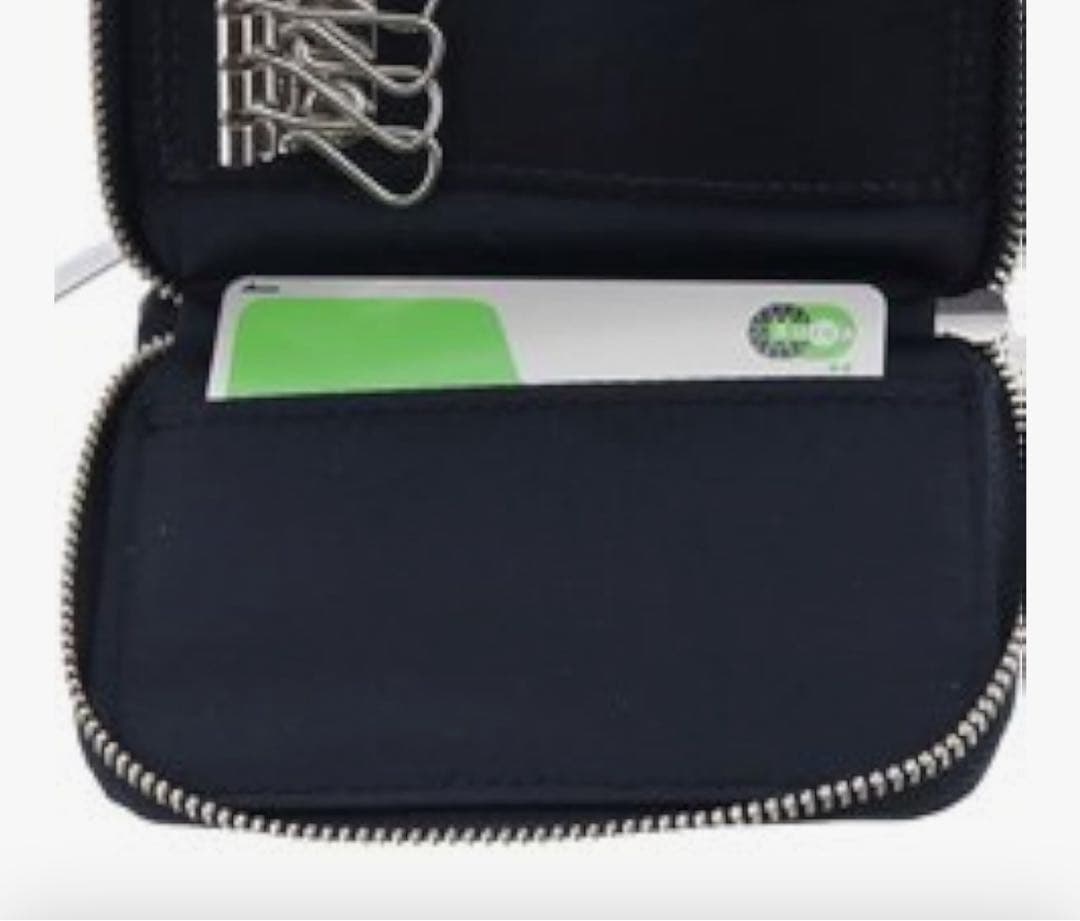 美品 ポーター PORTER キーケース ケース リフト ネイビー