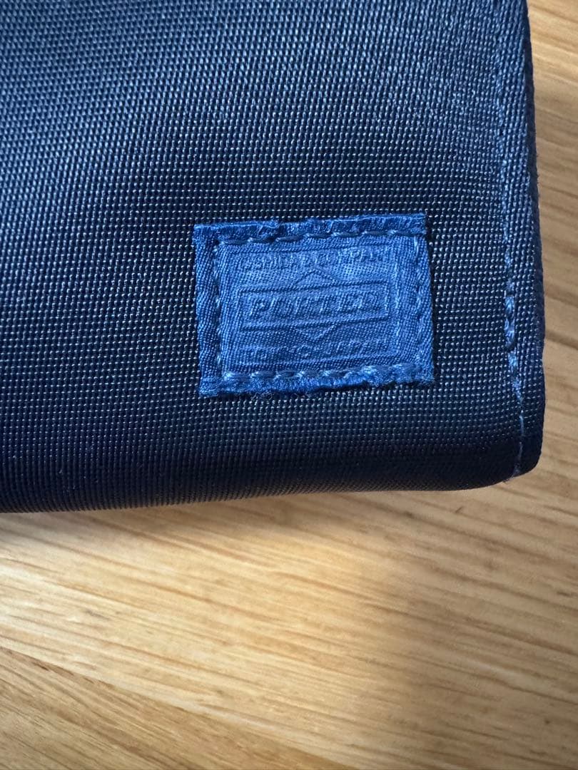 美品 ポーター PORTER キーケース ケース リフト ネイビー