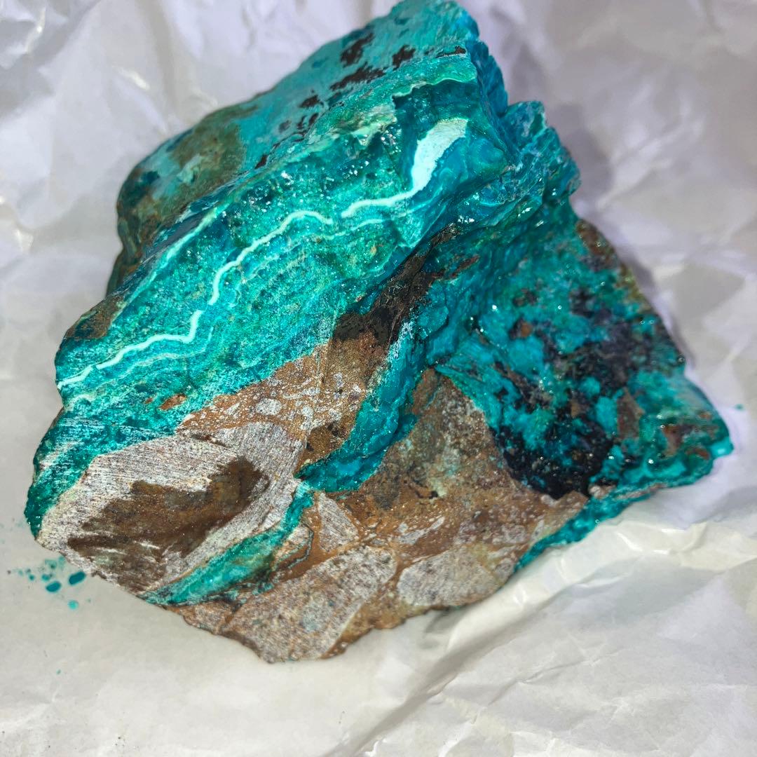 クリソコラ　アリゾナ州産　原石　500g超え