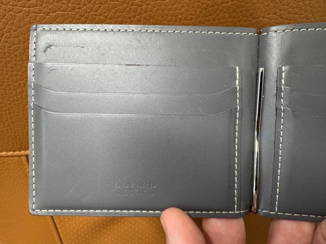 GOYARD サントマ マネークリップ　グレー