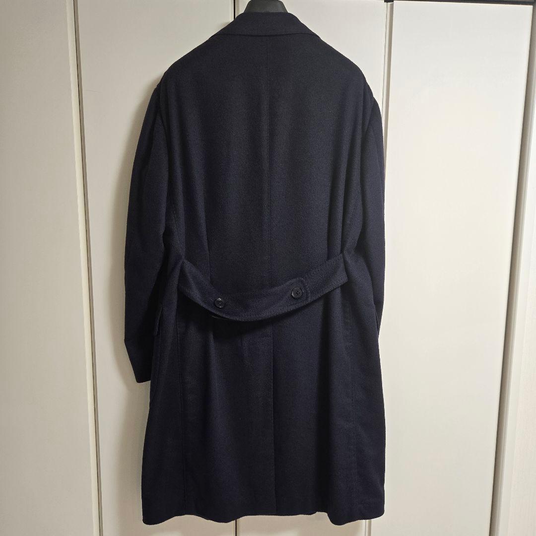 リングジャケット カシミヤ100% チェスターコート 50 ピアチェンツァ生地