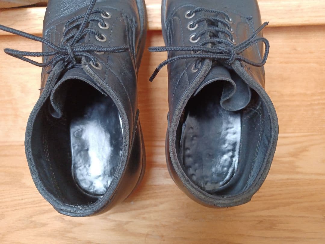 kingking19750420ブラックハソーンブーツ(9E)