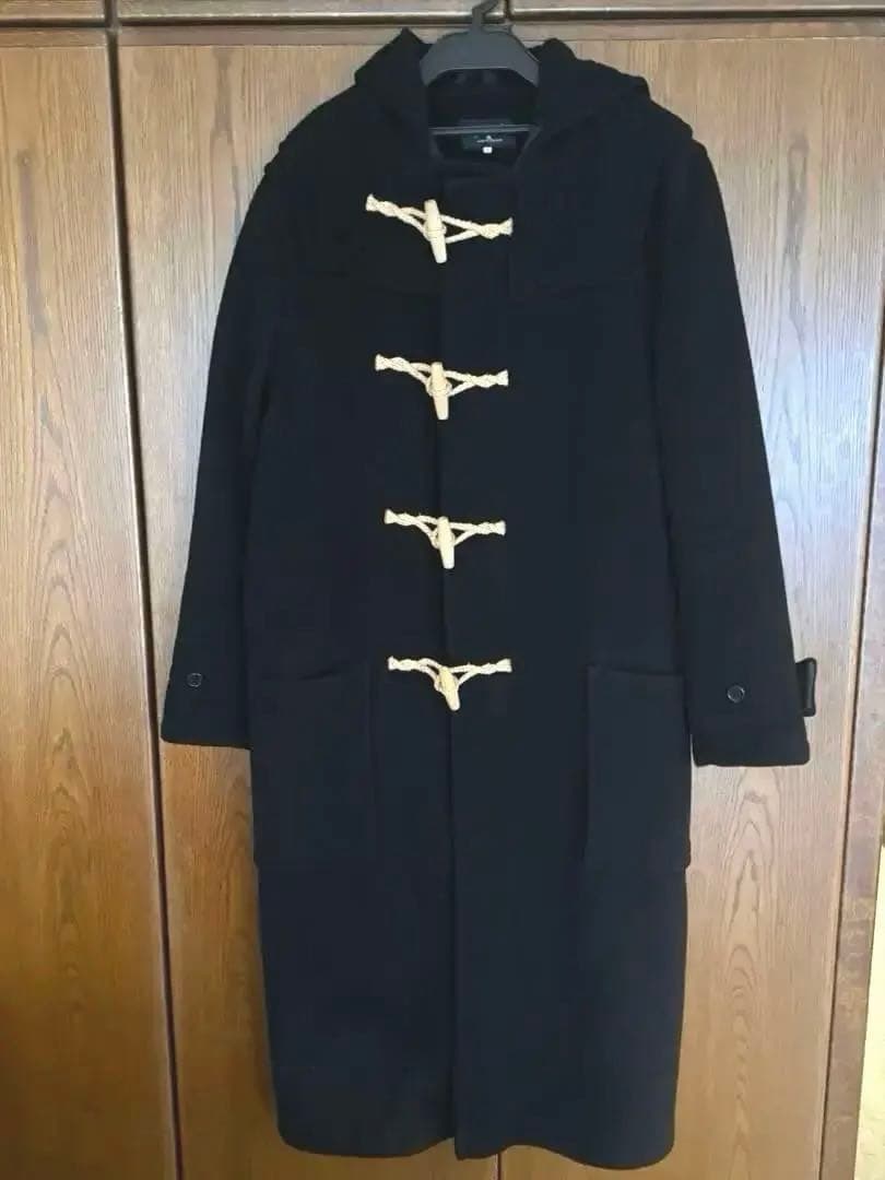 マーガレットハウエル ダッフルコート ロング ブラック M