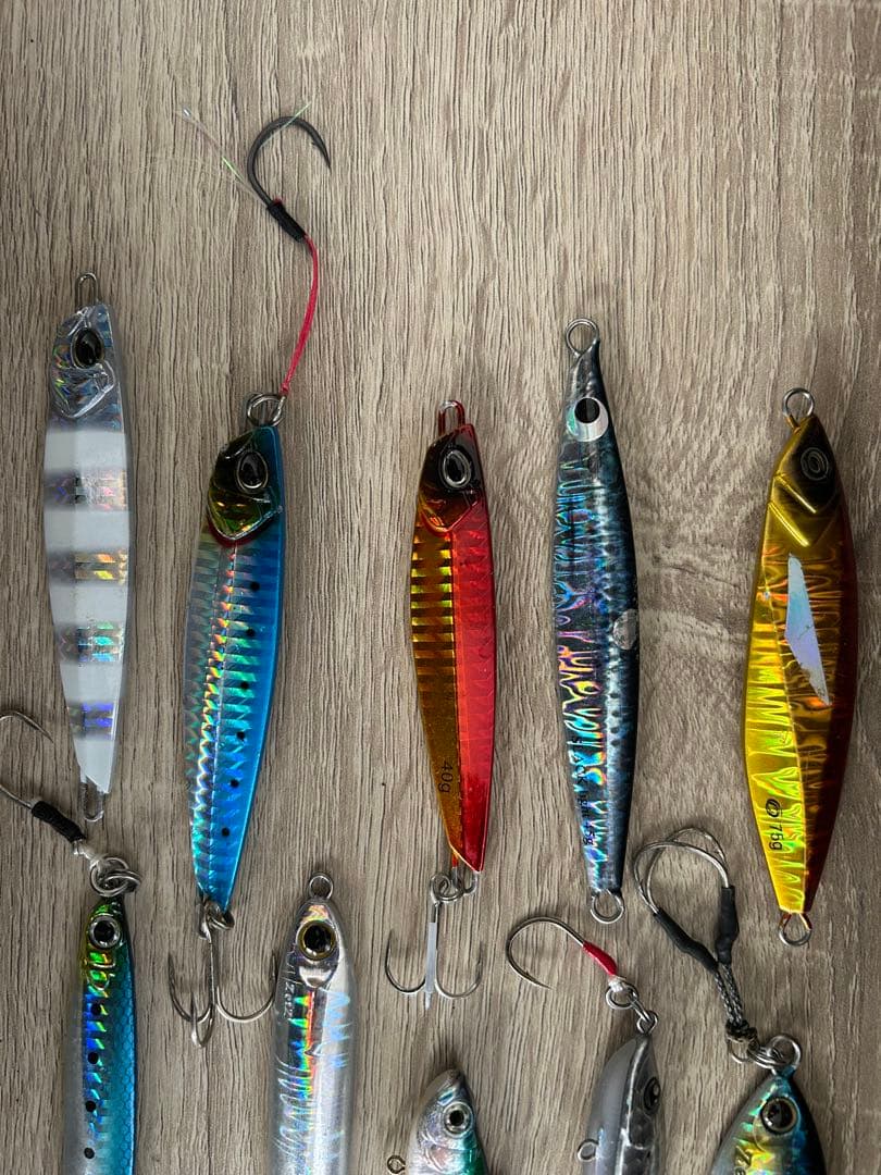 メタルジグ　40〜75gセット