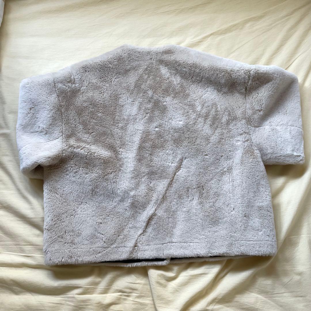 値下‼︎【美品】ZARA ベージュ ボア ジャケット