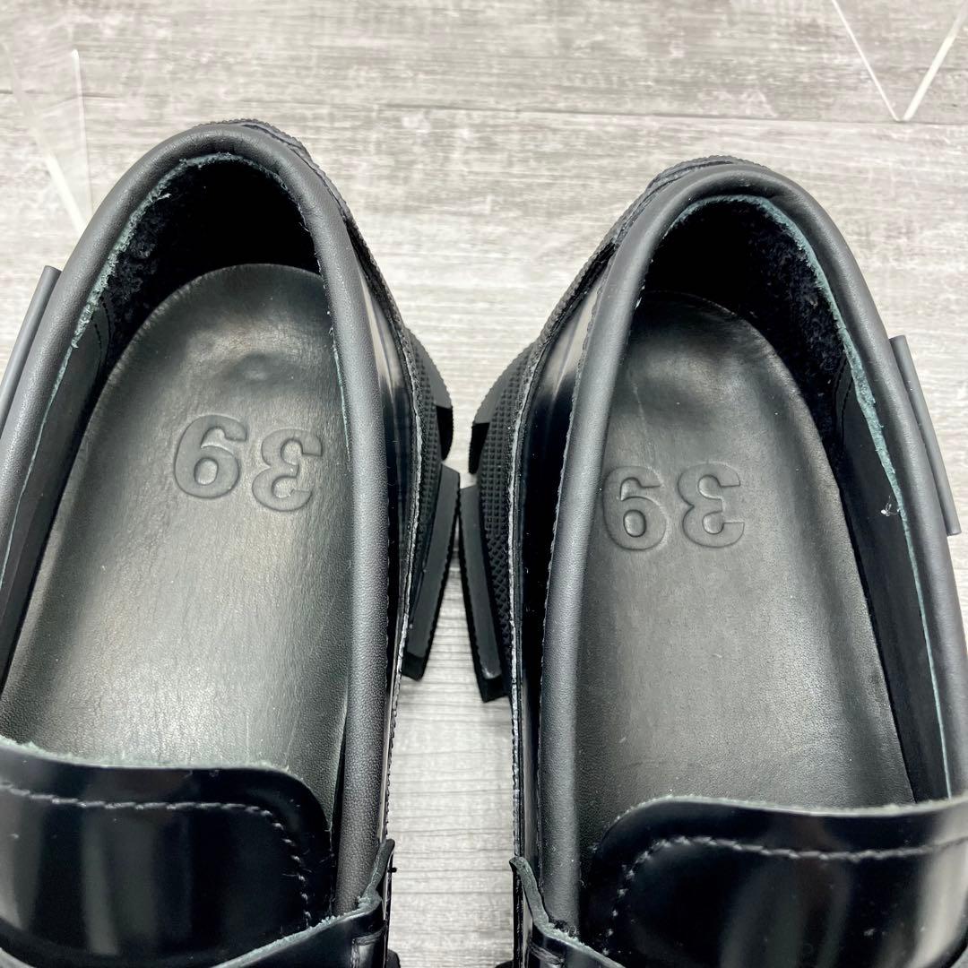 633 【未使用級】BOTH PARIS GAO LOAFER BLACK 39