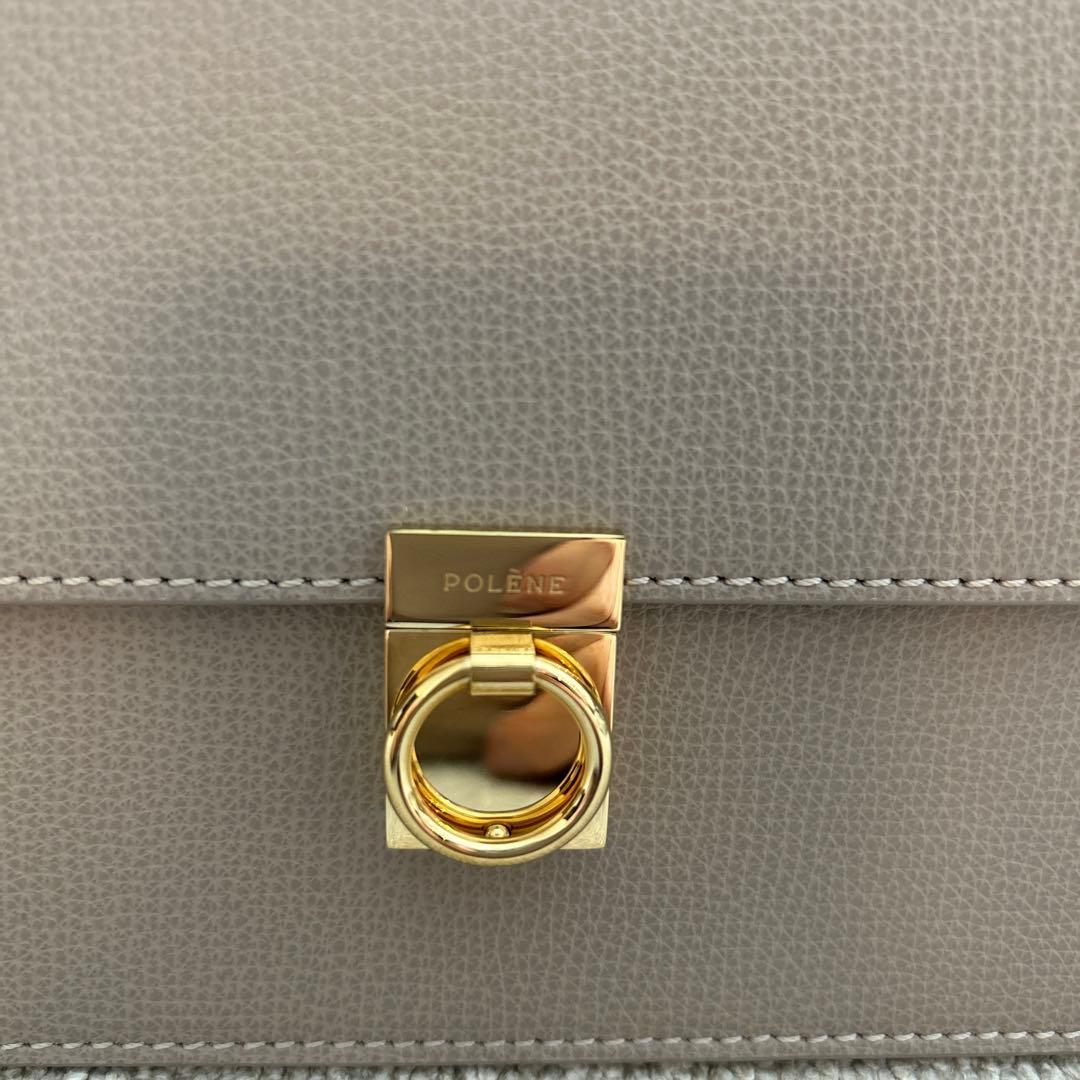 ポレーヌ　POLÈNE Numéro Sept ショルダーバッグ　トープ