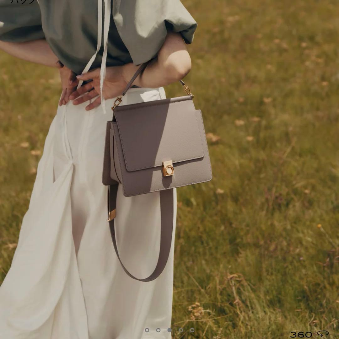 ポレーヌ　POLÈNE Numéro Sept ショルダーバッグ　トープ