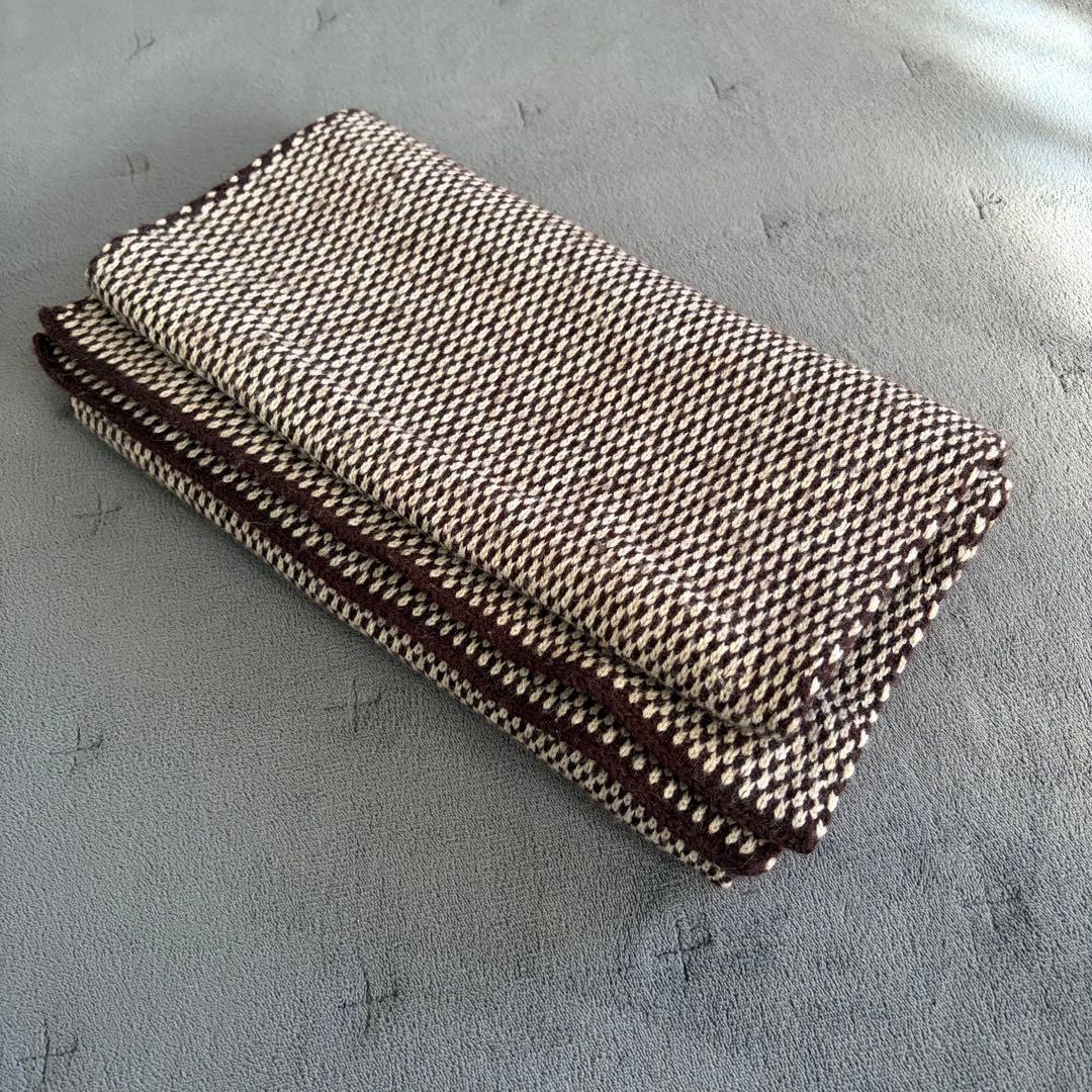 yourwear ユアウェアのウールジャカードストール