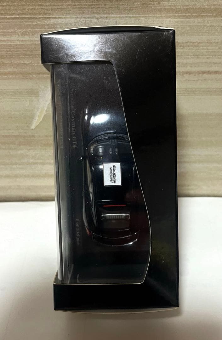 PMA 1/43 ポルシェ ケイマン GT4 2016 ブラック メタリック