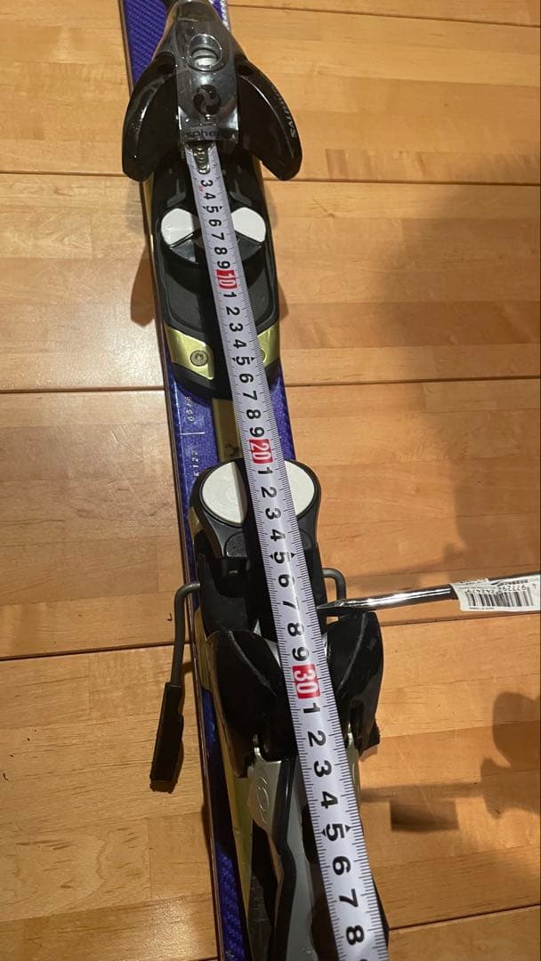 カービングスキー板大人男性160cmセット子供ジュニア SALOMONサロモン青