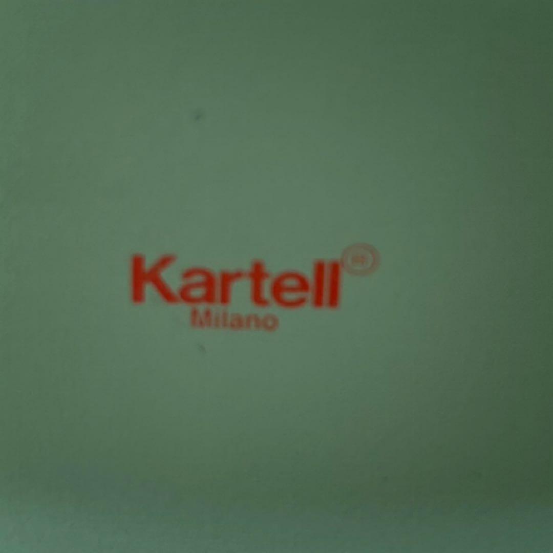 取付無料！カルテル マスターズチェア グリーン スタッキング可 ダイニングチェア