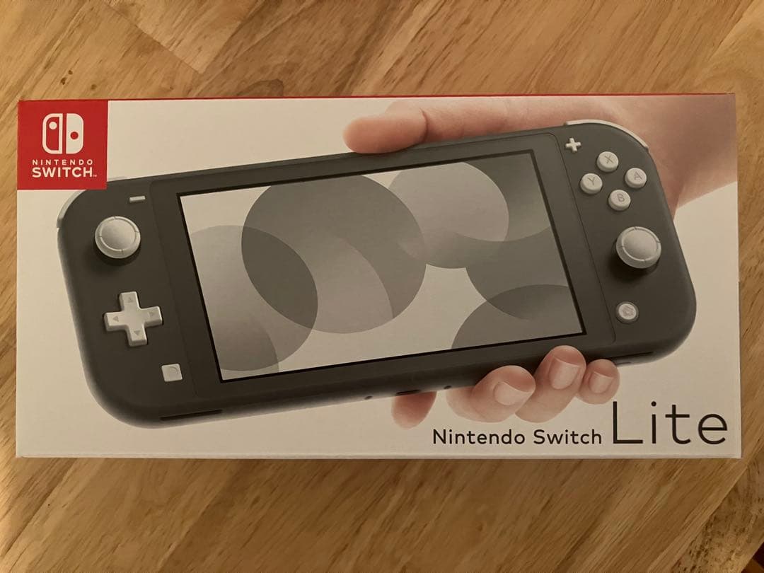 【美品】Nintendo Switch Lite グレー 箱・充電器付き