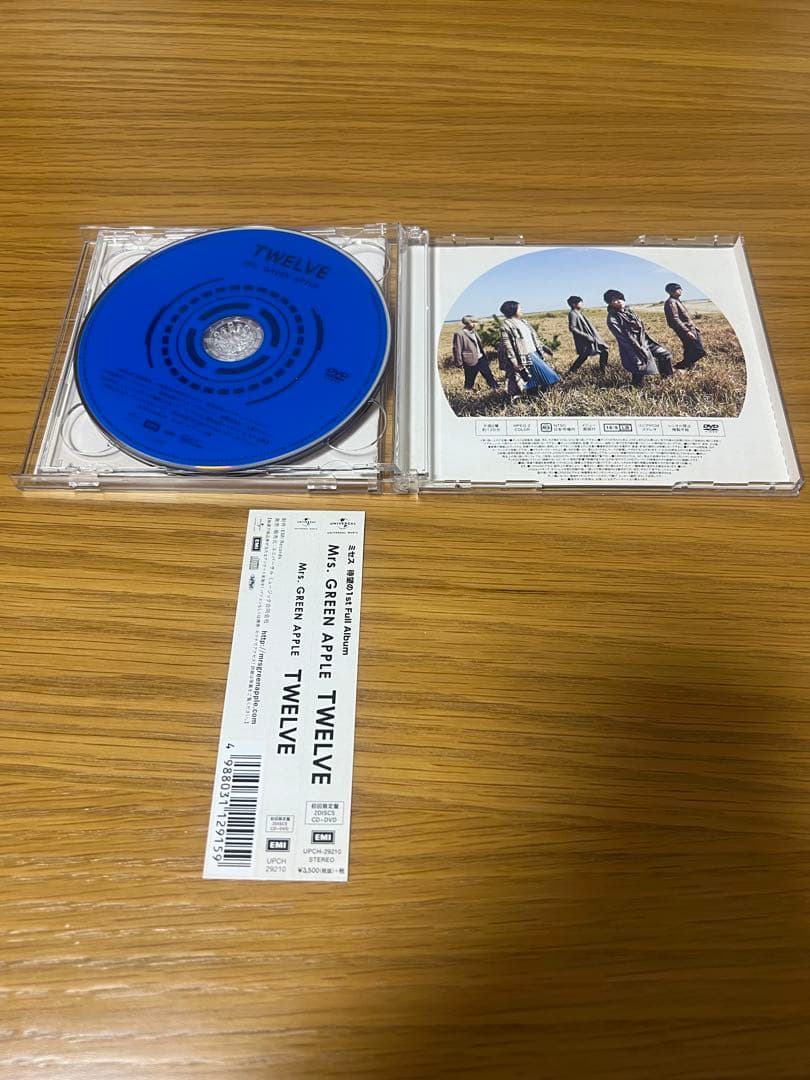 【初回限定盤】Mrs. GREEN APPLE「TWELVE」