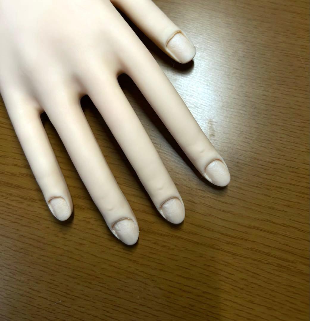 JNECネイリスト技能検定試験用　モデルハンド(骨折なし)セット