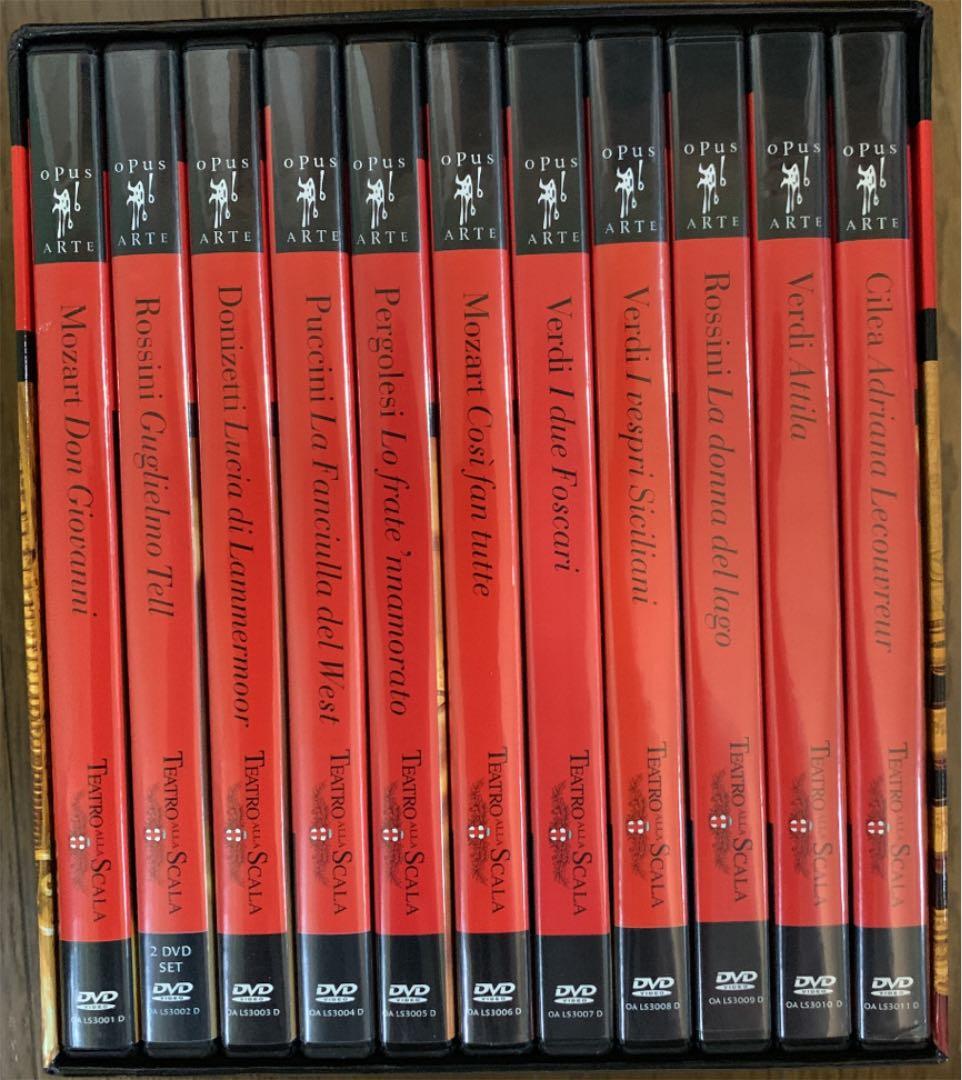 La Scala Box  ミラノ・スカラ座 ムーティ、マゼール、他　1２DVD